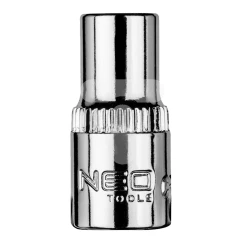 Головка змінна NEO TOOLS 6-гранна 1/4" 6 мм