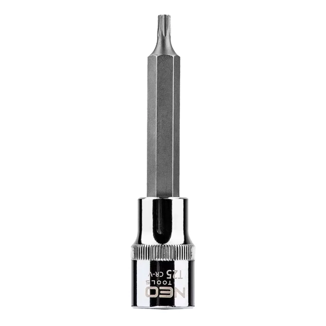 Головка сменная NEO TOOLS с насадкой Torx 1/2" T25 x 100 мм (08-761) Головка сменная NEO TOOLS с насадкой Torx 1/2" T25 x 100 мм (08-761)