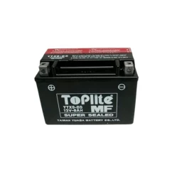 Мото аккумулятор TOPLITE 6СТ-8Ah Аз 120A (YTX9-BS)