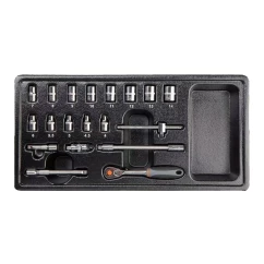 Набір змінних головок NEO TOOLS 1/4", 19 шт.