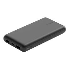 Зовнішній акумулятор Belkin 20000mAh 15W Dual USB-A USB-C Black (BPB012BTBK)