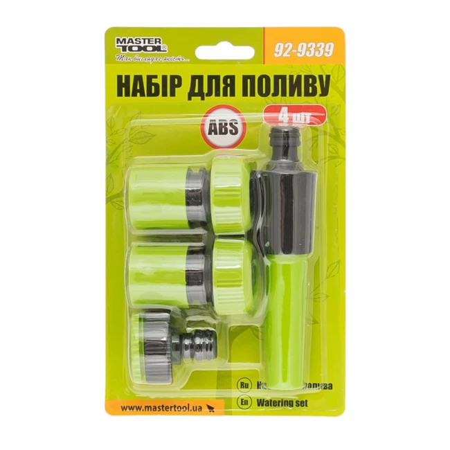 Набір для поливу Mastertool 4 шт (92-9339)