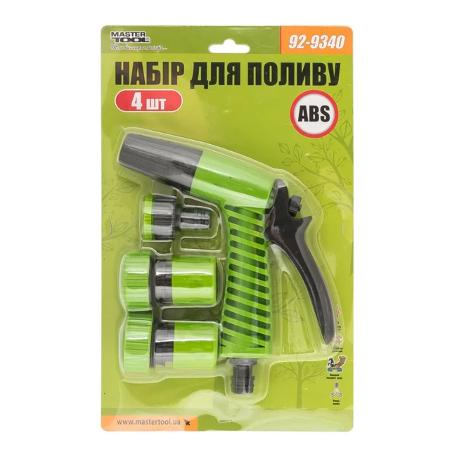 Набір для поливу Mastertool 4 шт (92-9340)
