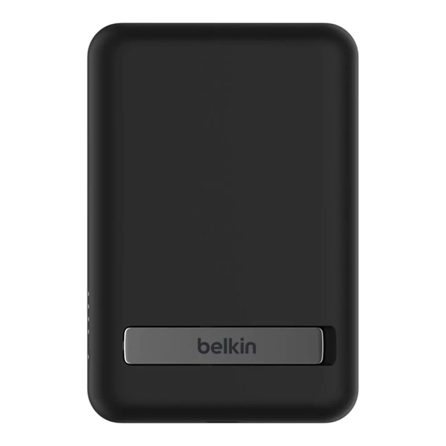 Аккумулятор портативный Belkin Power Bank 5000 mAh MagSafe Wireless черный (BPD004BTBK)