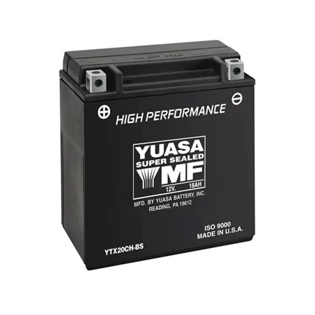 Мото аккумулятор YUASA 6СТ-18Ah Аз (YTX20CH-BS)