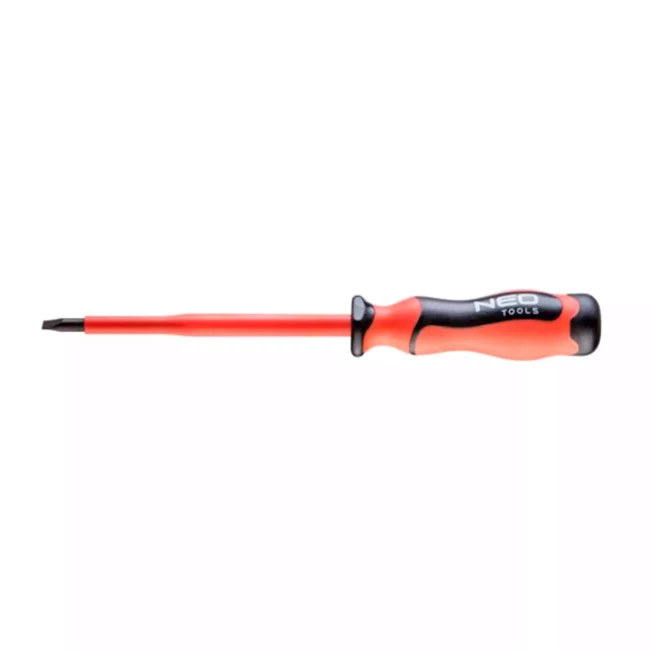 Отвертка NEO TOOLS шлицевая 1.0х5.5х125 мм 1000 В (04-153)