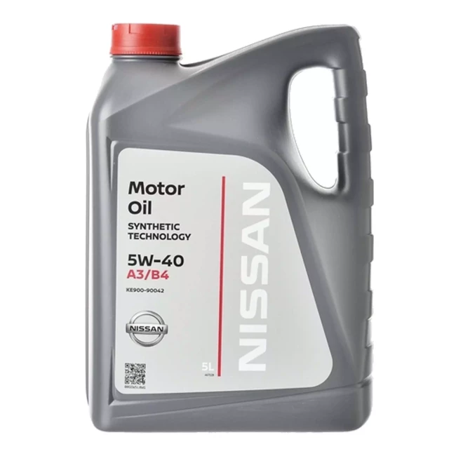 Моторное масло Nissan Motor oil 5W-40 5л (KE90090042)