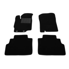 Двошарові килимки Sotra Classic 7mm Black для Toyota Yaris (mkIII) 2011->