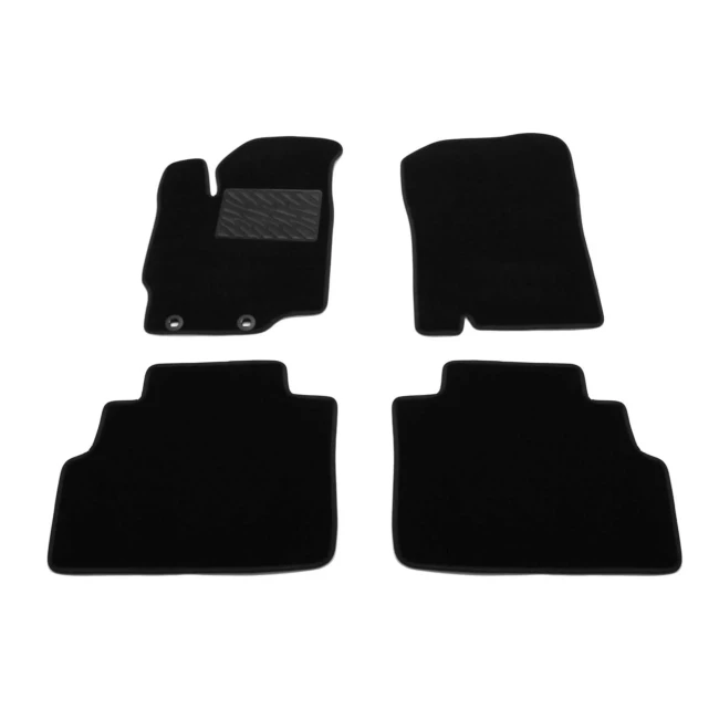 Двухслойные коврики Sotra Classic 7mm Black для Toyota Yaris (mkIII) 2011->