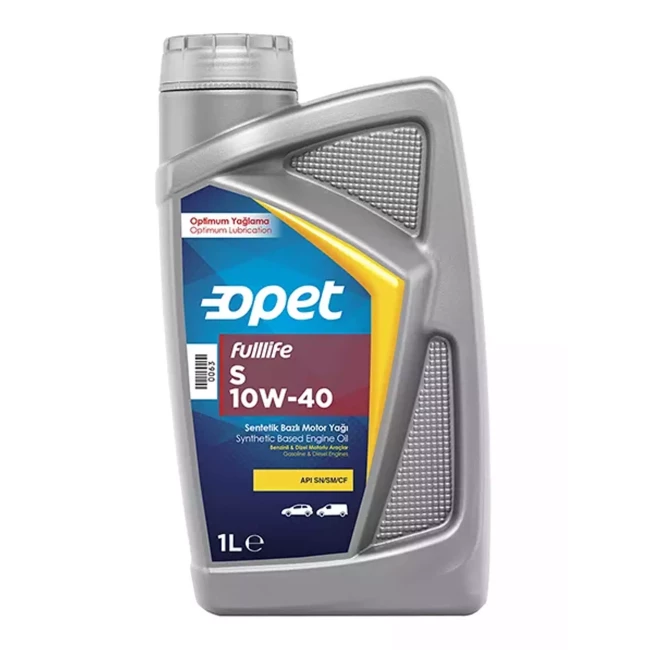 Моторное масло Opet Fulllife S 10W-40 1л (601357794)