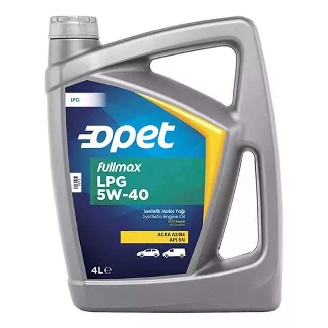 Моторное масло Opet Fullmax LPG 5W-40 4+1л АКЦИЯ (601359170)