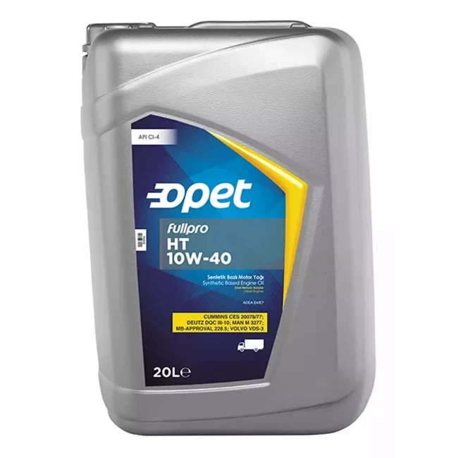 Моторна олива Opet Fullpro HT 10W-40 20л (601359064)