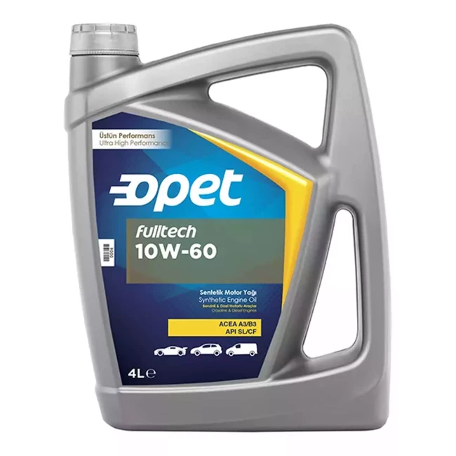Моторное масло Opet Fulltech 10W-60 4+1л АКЦИЯ (601358968)