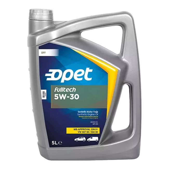 Моторное масло Opet Fulltech 5W-30 5л (601359217)