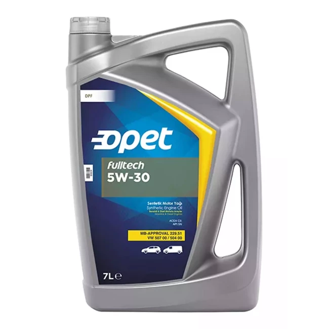 Моторна олива Opet Fulltech 5W-30 7л (601359231)