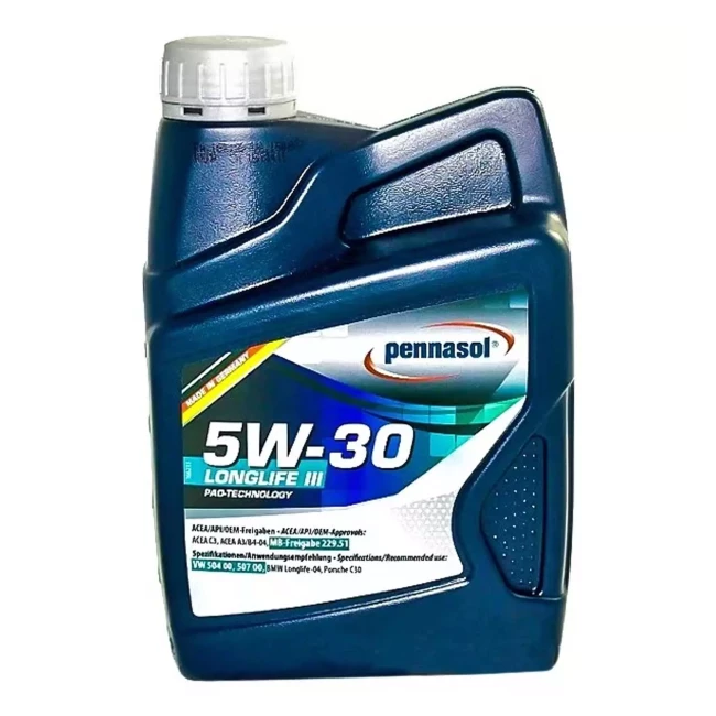 Моторное масло PENNASOL LONGLIFE III 5W-30 1 л Моторное масло PENNASOL LONGLIFE III 5W-30 1 л