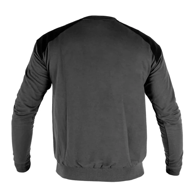 Толстовка NEO TOOLS COMFORT, серо-черная, размер L (81-651-L)