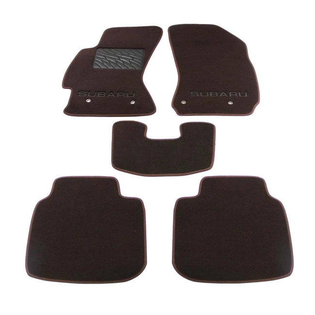 Двошарові килимки Sotra Premium 10mm Chocolate для Subaru Legacy (mkVI); Outback (mkV)(4 кліпси) 2014-2019 (ST 90393-CH-Choco)