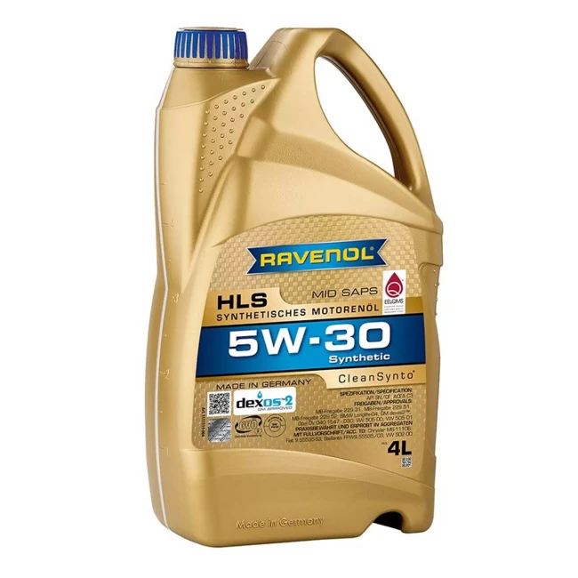 Моторное масло Ravenol HLS 5W-30 4л