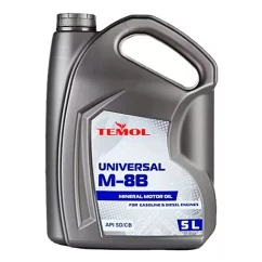 Моторное масло Temol Universal М-8В SAE 20 5л