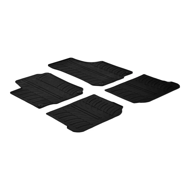 Резиновые коврики Gledring для Skoda Octavia I / Volkswagen Golf IV / Bora IV /Beetle I / Seat Leon I / Toledo II 1998-2006 (GR 0059)