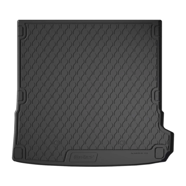 Резиновый коврик в багажник Gledring для Audi Q7 (mkII) 2015-> (trunk) (GR 1117)