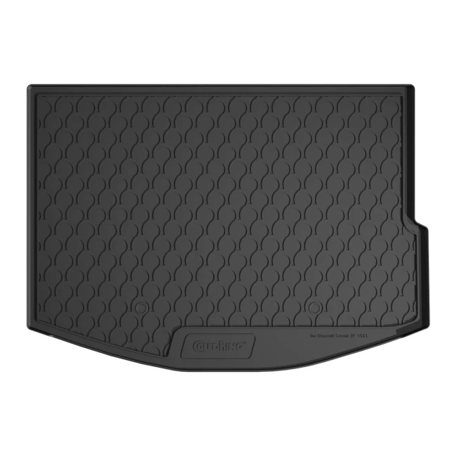 Резиновый коврик в багажник Gledring для Renault Scenic (mkIV) 2016-> (trunk) (GR 1551)