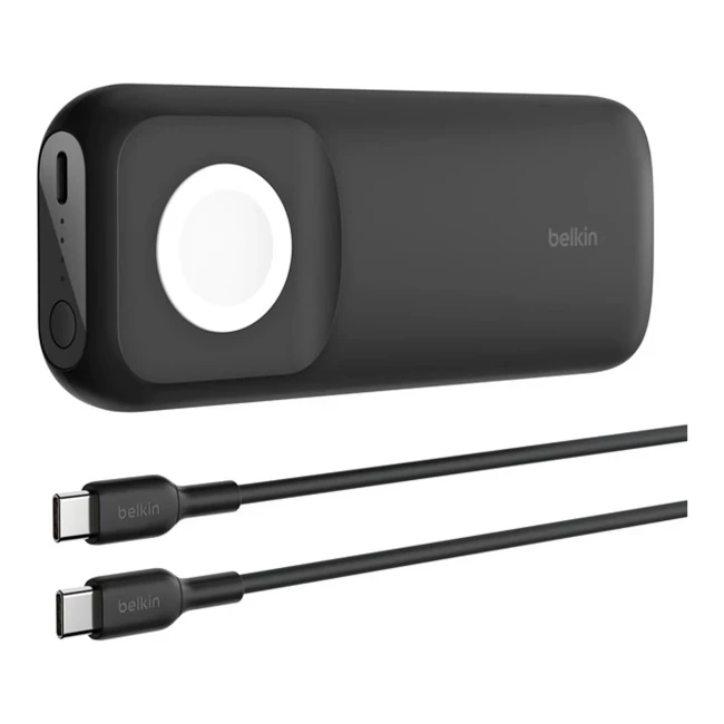 Аккумулятор портативный Belkin Power Bank 10000 mAh Apple Watch черный (BPD005BTBK)