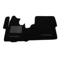 Двошаровий килимок Sotra Classic 7mm для Citroen SpaceTourer (mkI)(1 ряд) 2017->(ST 90396-GD-Black)