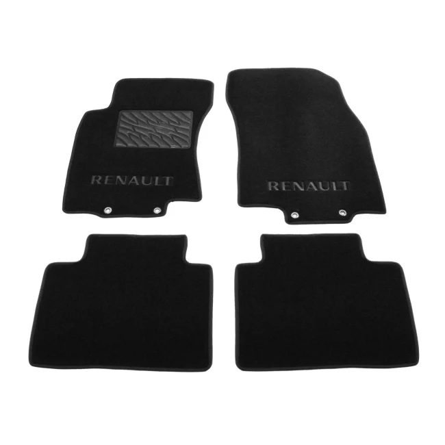 Двошарові килимки Sotra Classic 7mm для Renault Koleos (mkII) 2017-> (ST 90077-GD-Black)
