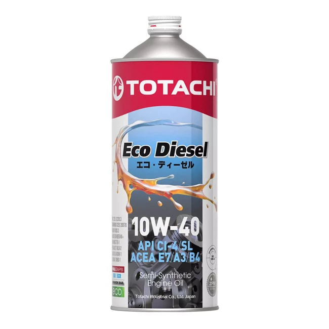 Моторное масло TOTACHI ECO DIESEL 10W-40 1л (TTCH 10W40/1 ECO D)