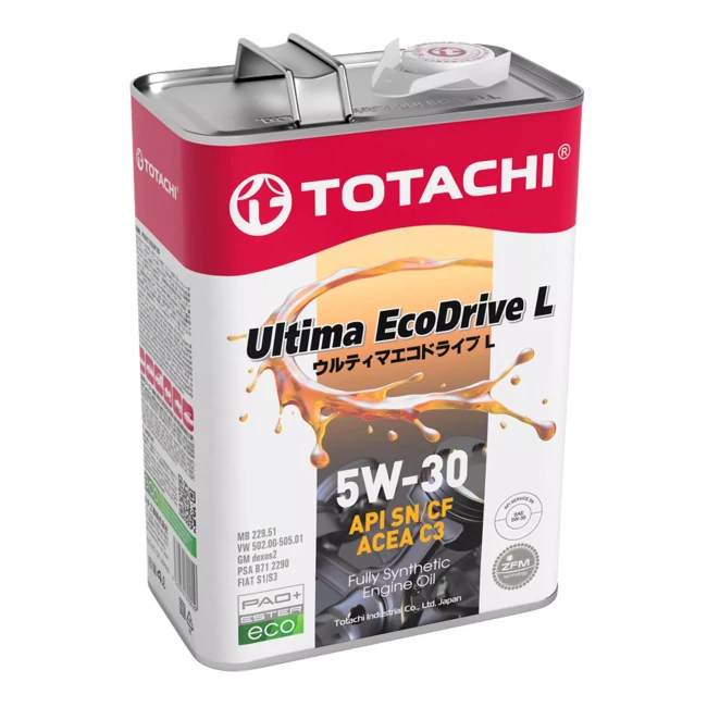 Моторное масло Totachi Ultima Eco Drive L 5W-30 4л (TTCH 5W30/4 U ED L) Моторное масло Totachi Ultima Eco Drive L 5W-30 4л (TTCH 5W30/4 U ED L)