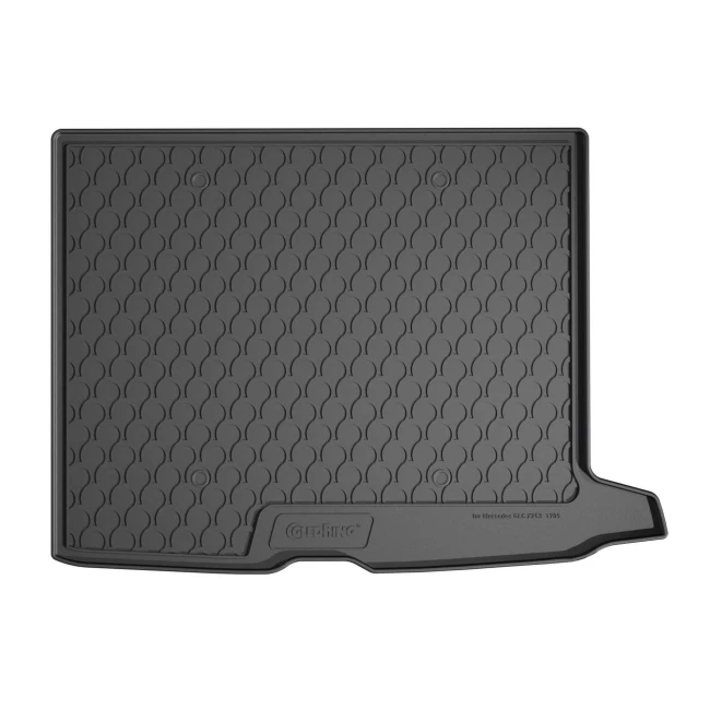 Резиновый коврик в багажник Gledring для Mercedes-Benz GLC-Class (X253) 2015-> (trunk) (GR 1709)