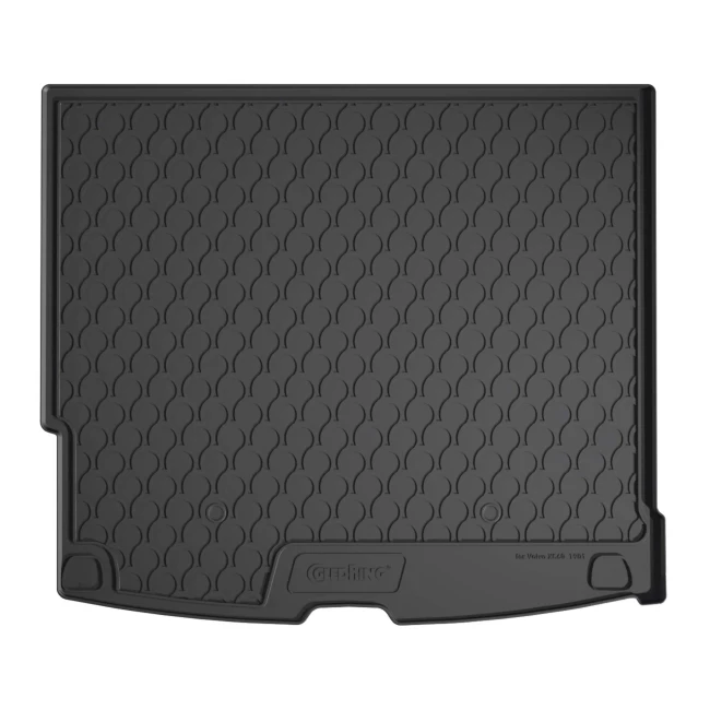 Резиновый коврик в багажник Gledring для Volvo XC60 (mkII) 2017-> (trunk) (GR 1901)