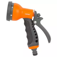 Пістолет-розпилювач FLORA 7-ми режимний ABS+TPR (5011494)