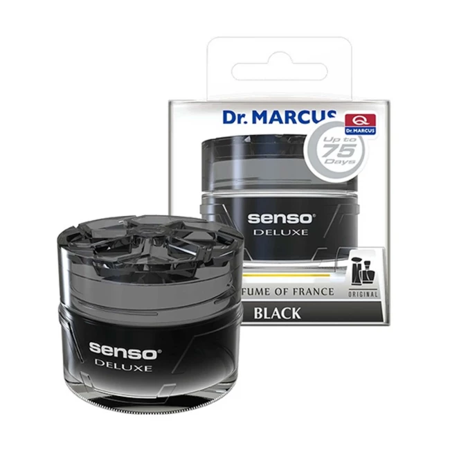 Ароматизатор Dr.MARCUS SENSO DELUX Чорний гелевий (765033)