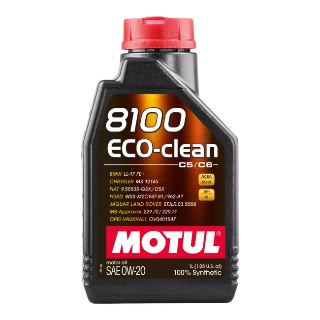 Моторное масло MOTUL 8100 Eco-Clean 0W-20 1л (108813)