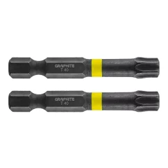 Біти GRAPHITE ударні TX40 x 50 мм 2 шт
