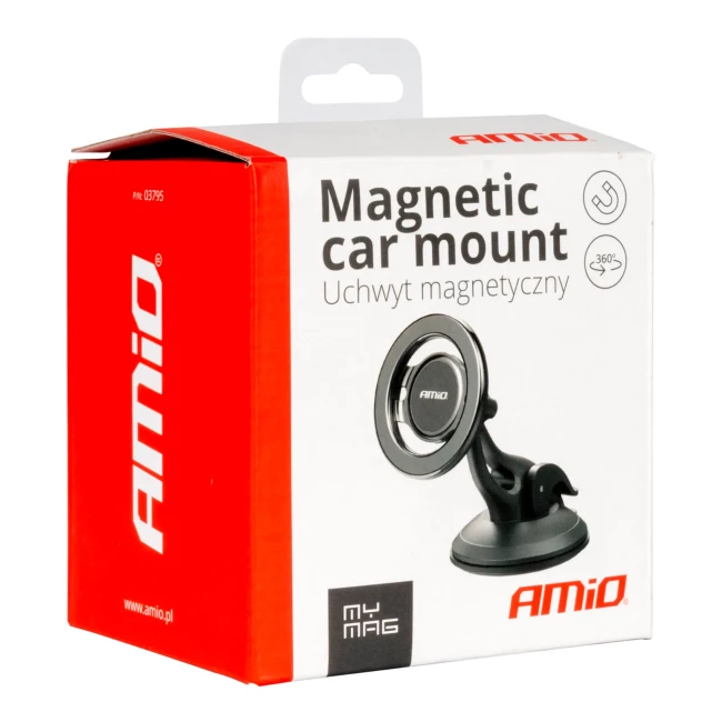 Держатель для телефона на присоске AMiO My Mag (03795)