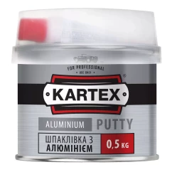 Шпатлевка с алюминием KARTEX 0,5 кг (11620/880224)