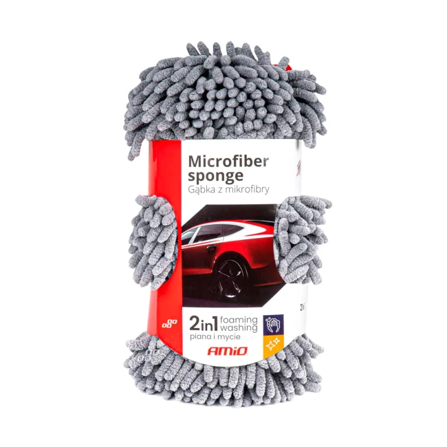 Губка з мікрофібри AMiO Cwash-08 (01275)