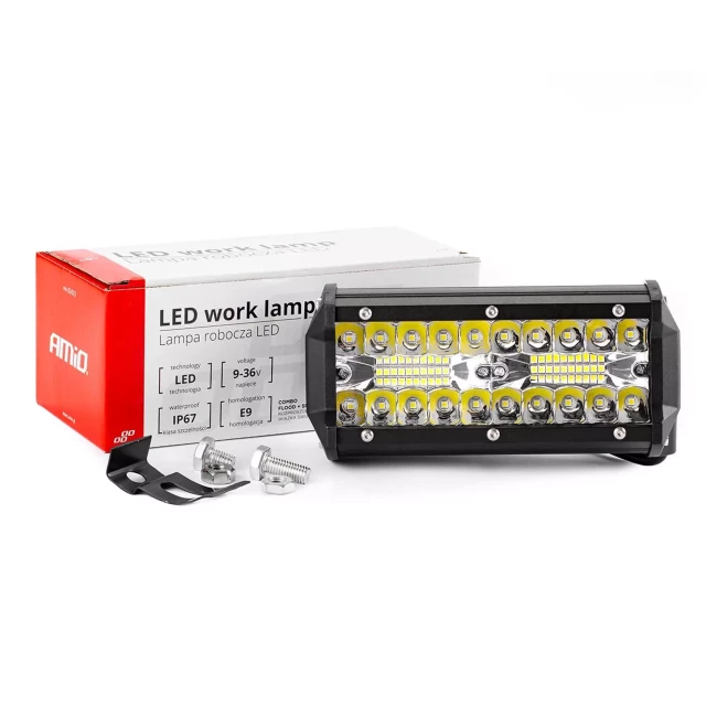 Лампа рабочая AMiO AWL19 40LED COMBO 9-36В (02433)