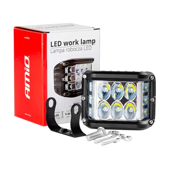 Рабочая лампа AMiO AWL08 12 LED 2 Funkcje 9-36В (02422)