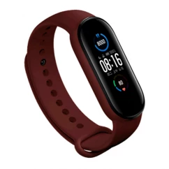 Ремешок BeCover для Xiaomi Mi Smart Band 5/Mi Smart Band 6/Mi Smart Band 7 Red Wine (705557) Ремешок BeCover для Xiaomi Mi Smart Band 5/Mi Smart Band 6/Mi Smart Band 7 Red Wine (705557)