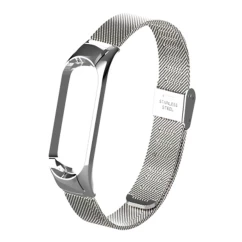 Ремінець BeCover Metal для Xiaomi Mi Smart Band 5/6 Silver  (705147)