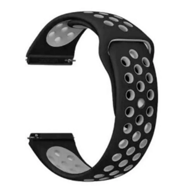 Ремешок BeCover Nike Style для Samsung Galaxy Black-Grey (705693)