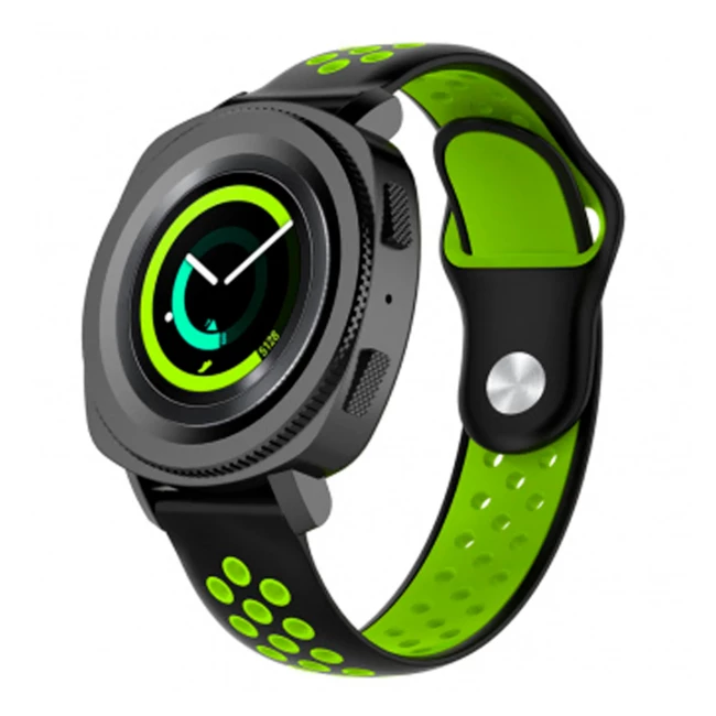 Ремінець BeCover Nike Style для Samsung Galaxy Black-Green (705784)