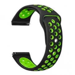 Ремешок BeCover Nike Style для Samsung Galaxy Watch Black-Green (705694)