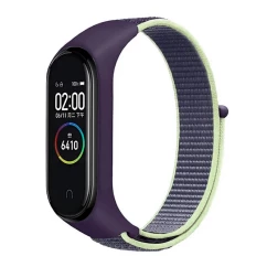 Ремінець BeCover Nylon Style для Xiaomi Mi Smart Band 5/6 Blue/Green