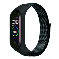 Ремінець BeCover Nylon Style для Xiaomi Mi Smart Band 5/6 Deep Blue